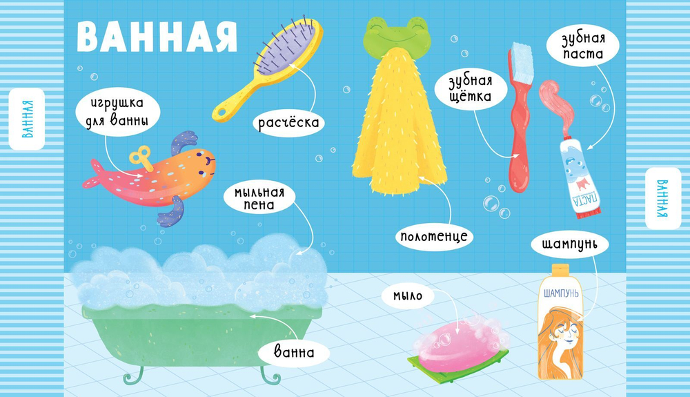 Первые книжки малыша. Мой дом. Визуальный словарь