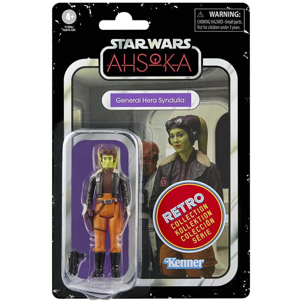 Hasbro Star Wars Retro - Фигурка Генерал Хера Синдулла 9,5 см Асока F7306