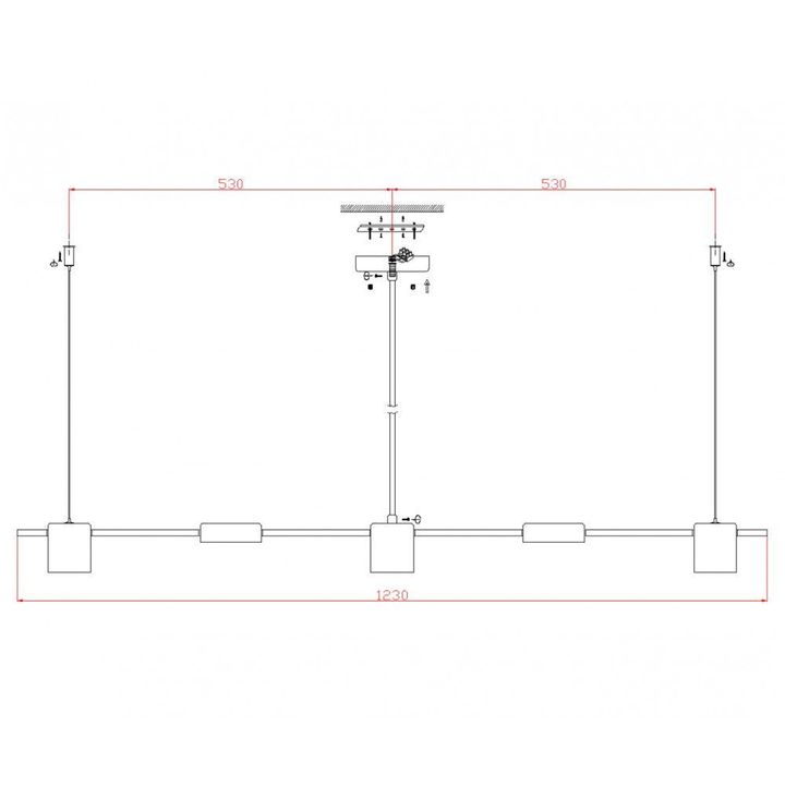 Подвесная светодиодная люстра Kink Light Карин 07624-5,02