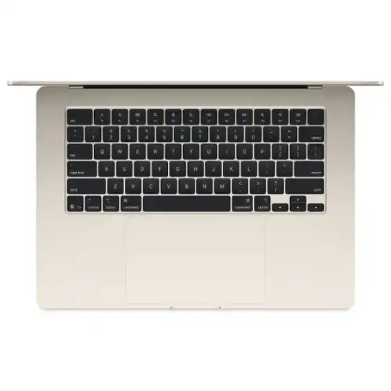 Apple MacBook Air 15" 2025 (M4, 10C CPU/10C GPU) 16 ГБ 256 ГБ SSD MW1J3 starlight (русская клавиатура)