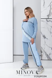 Костюм 5394-голубой Minova