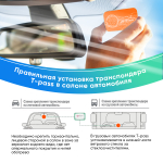 Транспондер T-pass Standard GEA с держателем в комплекте