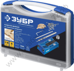 ЗУБР два отверстия, двойной кондуктор для глухих отверстий, Профессионал (30091)