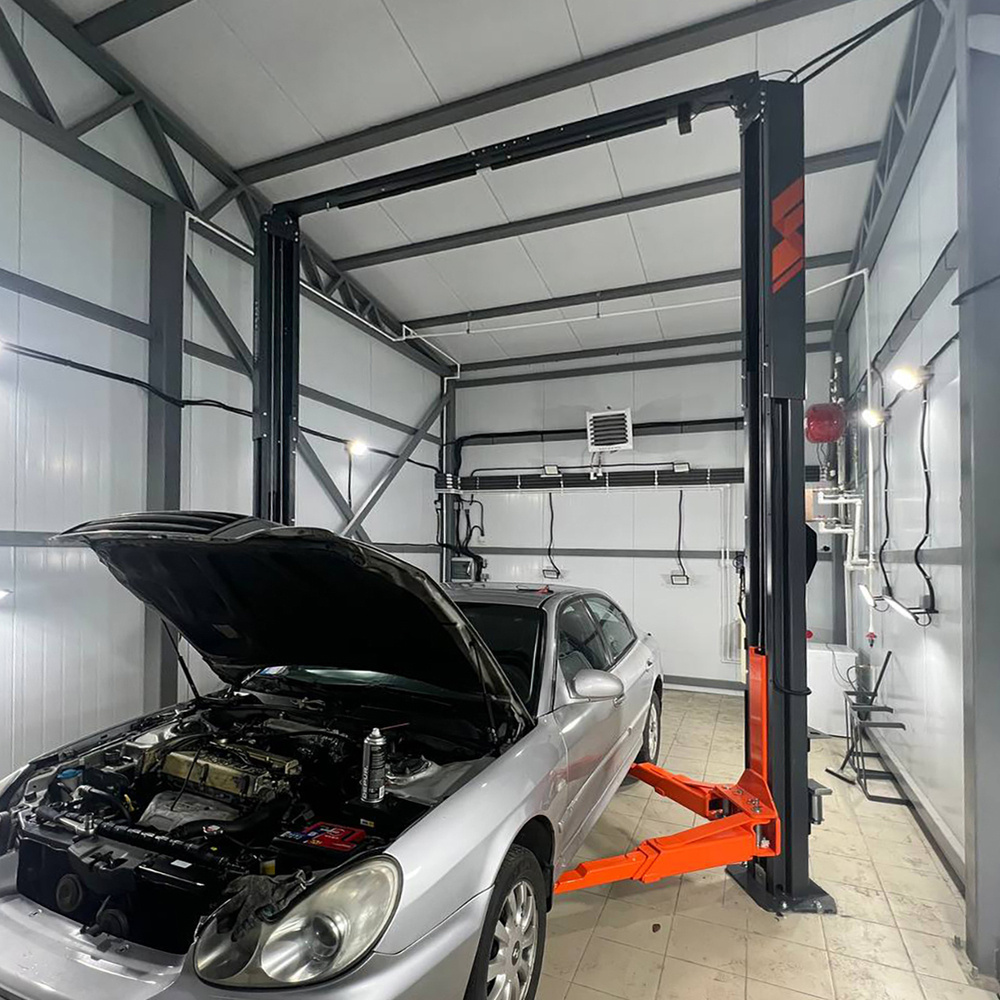 WDK-535 Подъемник двухстоечный с верхней синхронизацией 4,5 тонн, одност. разбл., 380В