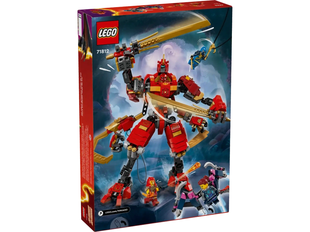 Конструктор LEGO Ninjago 71812 Робот ниндзя-альпинист Кая