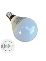 Светодиодная Led Лампа G45 6W Е14 тёпл 10шт