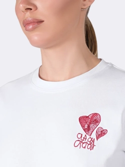 Футболка женская Антон тут рядом "OLA OLA отстой" OLA OLA