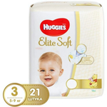 ХАГГИС Подгузники Элит Софт 3 , 5-9 кг. (21шт.)