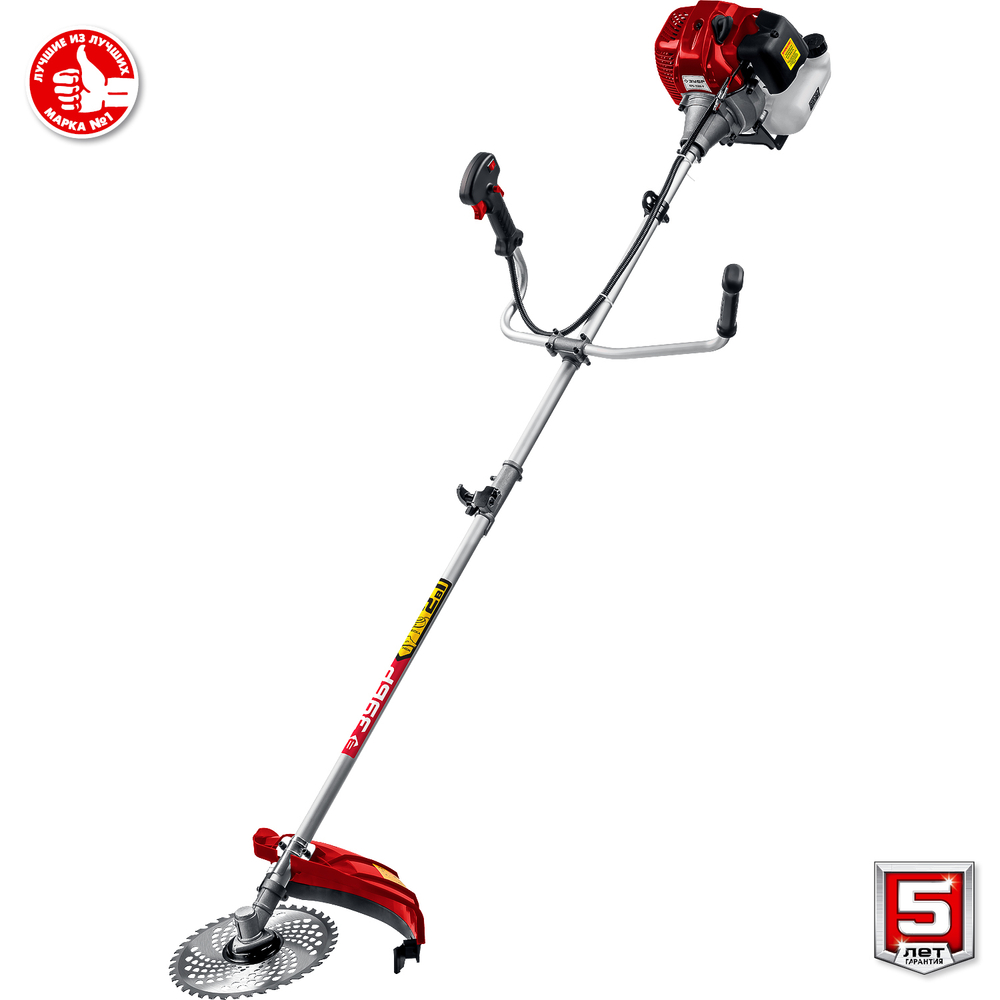 ЗУБР 2.5 кВт, бензиновый триммер (КРБ-2500-Р)