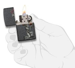 Zippo Iron Stone™ Влюбленные зомби (28987)