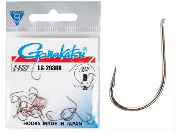 Крючки Gamakatsu LS-2030B HOOKS BRONZE разм. 09 25шт.