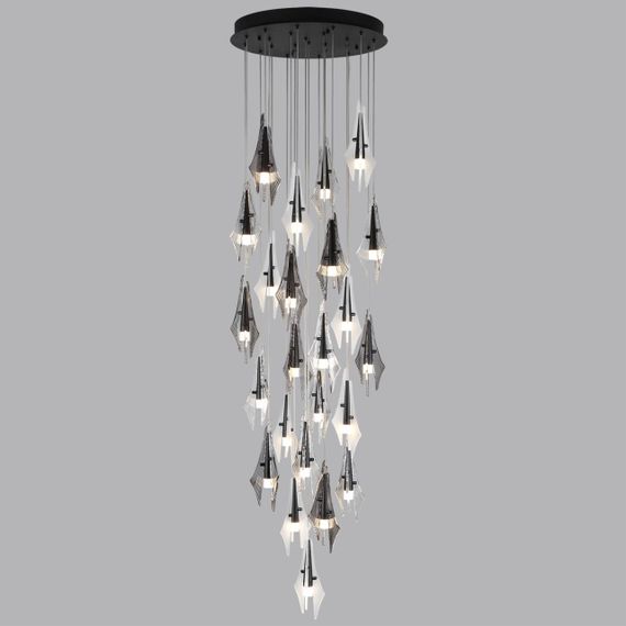 Каскадная светодиодная люстра Odeon Light Exclusive L-Vision Afalina 5442/137L
