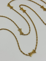 Цепь с декоративными элементами