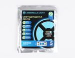 Светодиодная лента GS1303 2835 180Led/ 14.4W m/ 12V IP20 6500K/ 5000*8*1.2mm/ кратность резки 25mm (2 конт.)