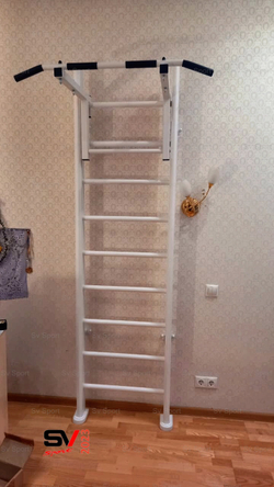 Монтаж шведской стенки Sv Sport в бетонные, кирпичные стены