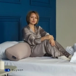 Подушка-обнимашка BuyComfy (серая)