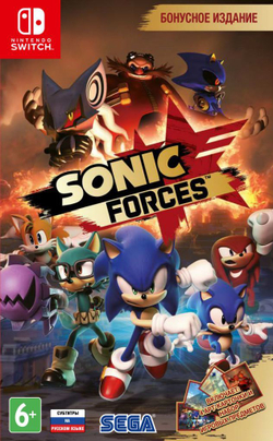 Sonic Forces (картридж для Nintendo Switch, интерфейс и субтитры на русском языке)