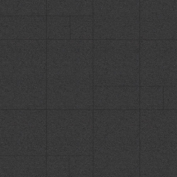 Тротуарная плитка ГРАНДО - Гранит Черный, комплект из 4 видов плит