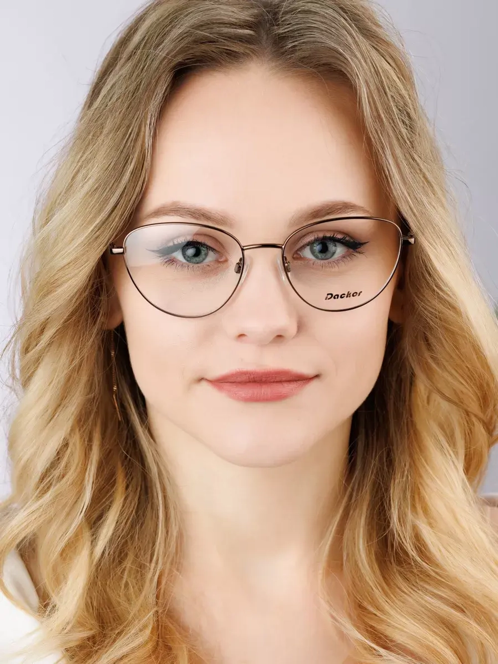 Оправа для очков для зрения металлическая брендовая