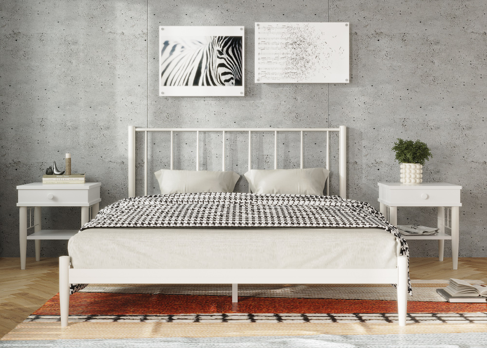 Кровать Форвард КМД 26 Бриз 160 белый