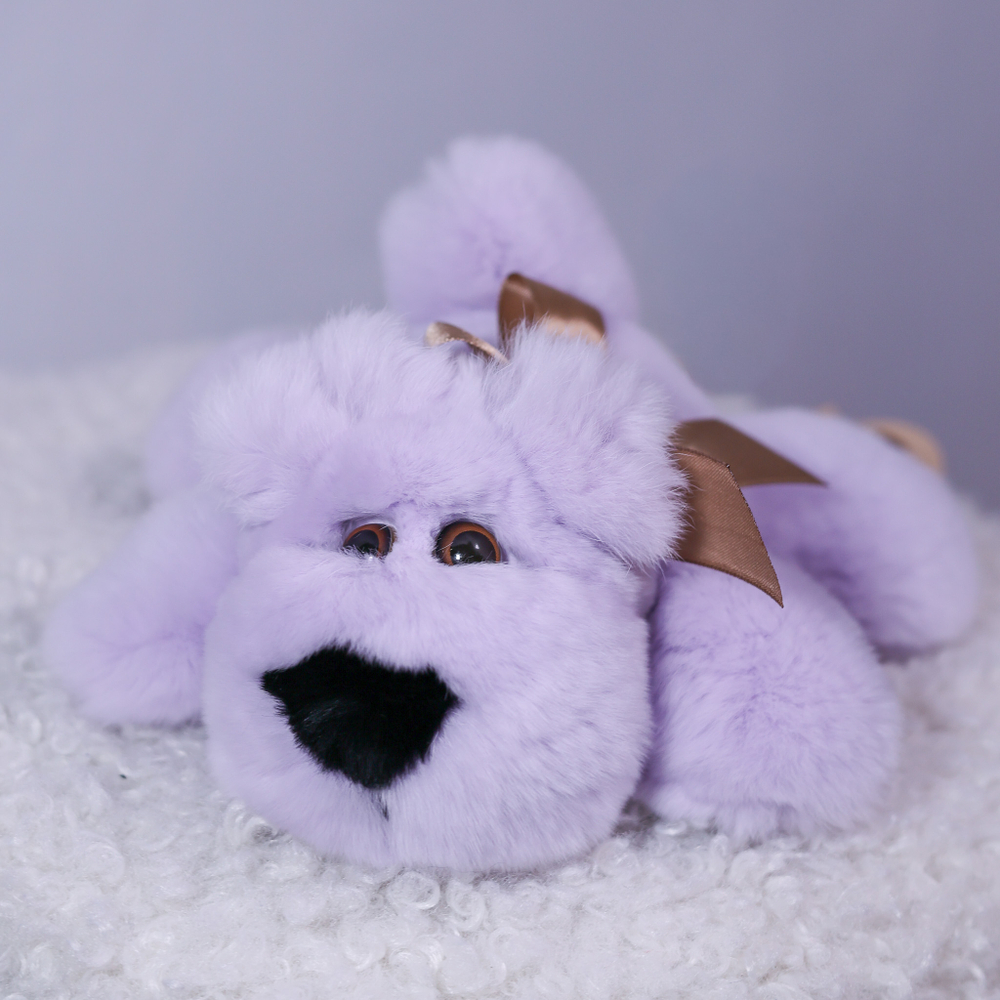 Собака Шанель маленькая (сирень)