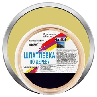 Шпатлевка акриловая по дереву Текс Ре-файн Дуб 0,75 кг