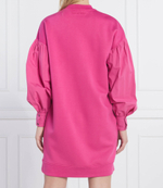 платье fabric mix Karl Lagerfeld - фуксия(226W1351)