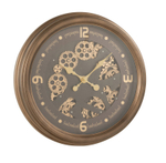 Часы настенные "Антик голд" 52x52x9см