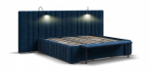 Кровать BOSS INFINITY 180*200 велюр Monolit синяя