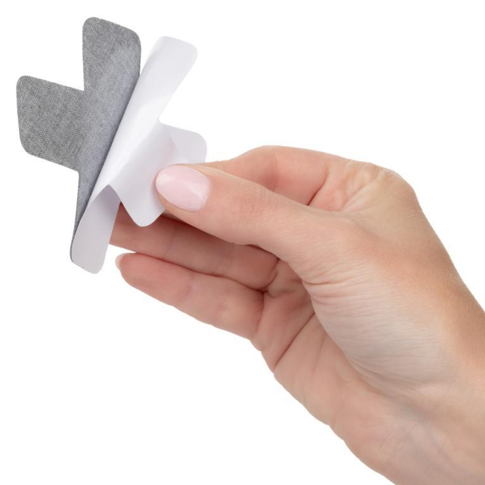 Черные пэстисы-кресты 2 Nipple Pasties