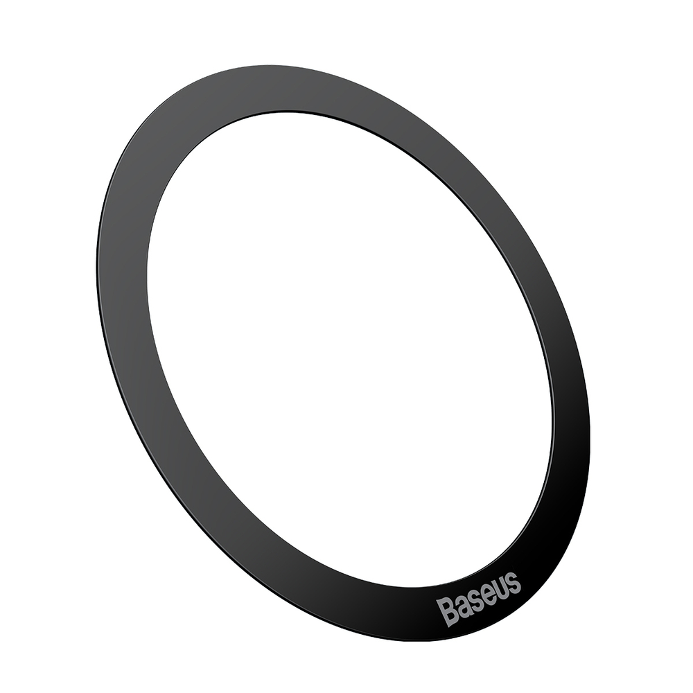 Магнитные кольца Baseus Halo Series Magnetic Metal Ring (MagSafe) 2шт - Black