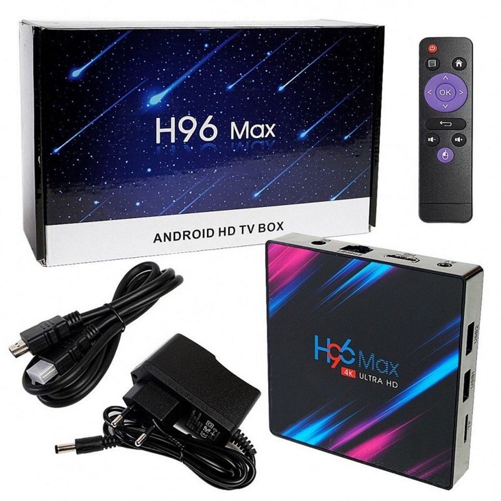 Приставка Смарт TV Box Андроид H96 Max 2/16 Гб