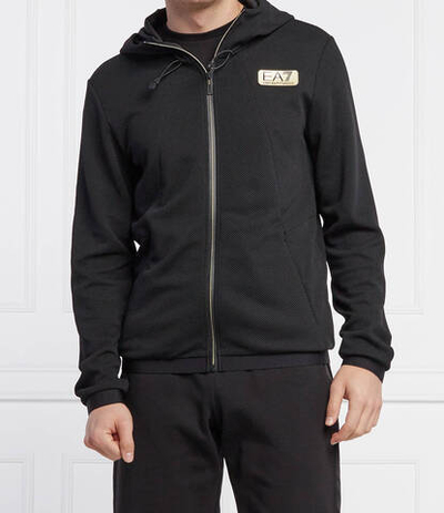 Худи EA7 - черный(3LPM28 PJG1Z)