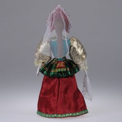 Сувенирная кукла Аленький цветочек