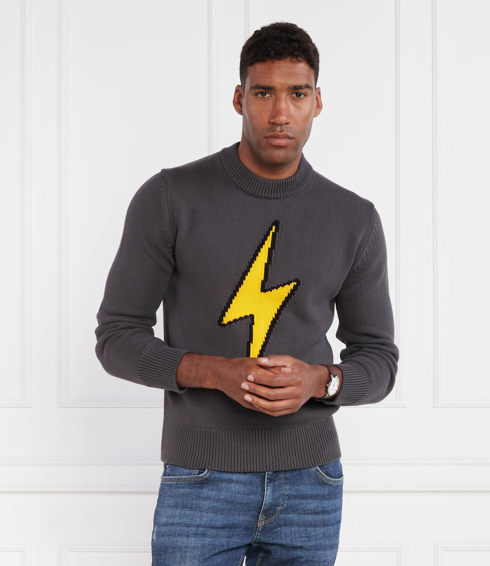 Свитер Kaflash BOSS ORANGE - графитовый(50494389)