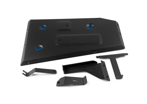 Защита топливного бака Rival для Exeed VX РКПП 4WD 2021-н.в., сталь 1.5 мм, с крепежом, штампованная, 111.0952.1