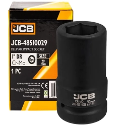 Головка ударная глубокая 1'', 29мм (6гр.) JCB JCB-48510029