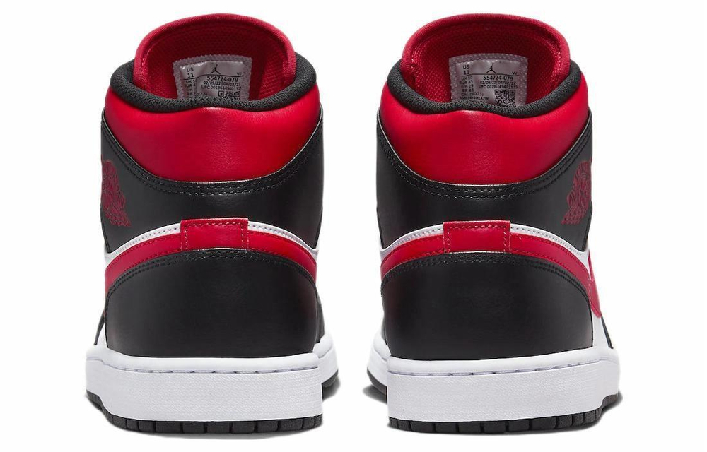 Кроссовки Jordan Air Jordan 1 Mid "Bred Toe"