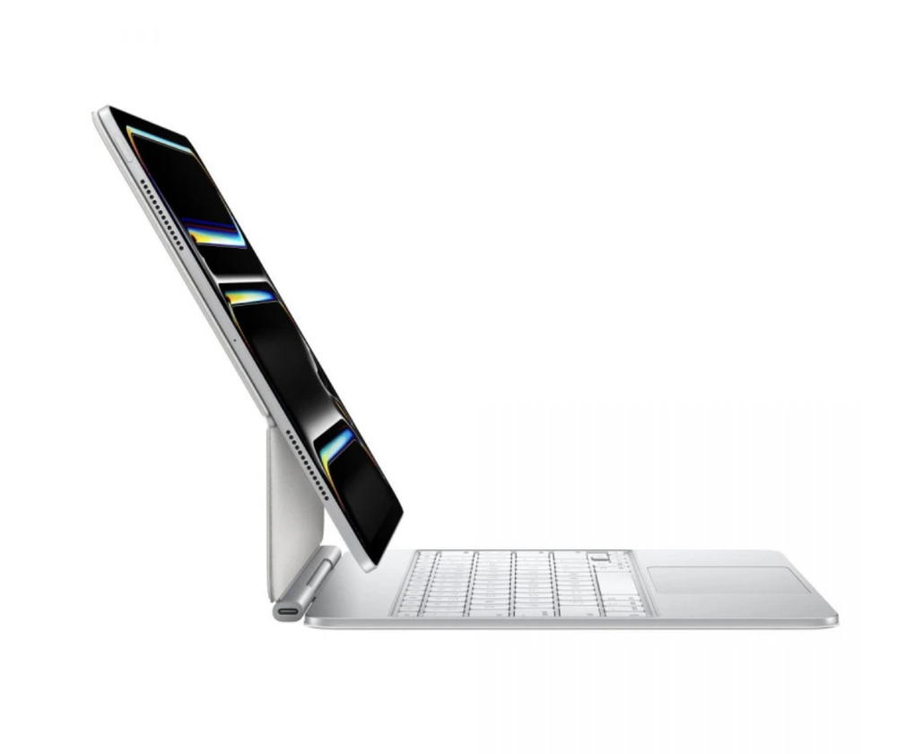 Чехол клавиатура Apple iPad Magic Keyboard 11" White M4 (MWR03FE)