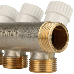 Коллектор распределительный 3/4"х3/4"ЕК, 3 отвода Stout