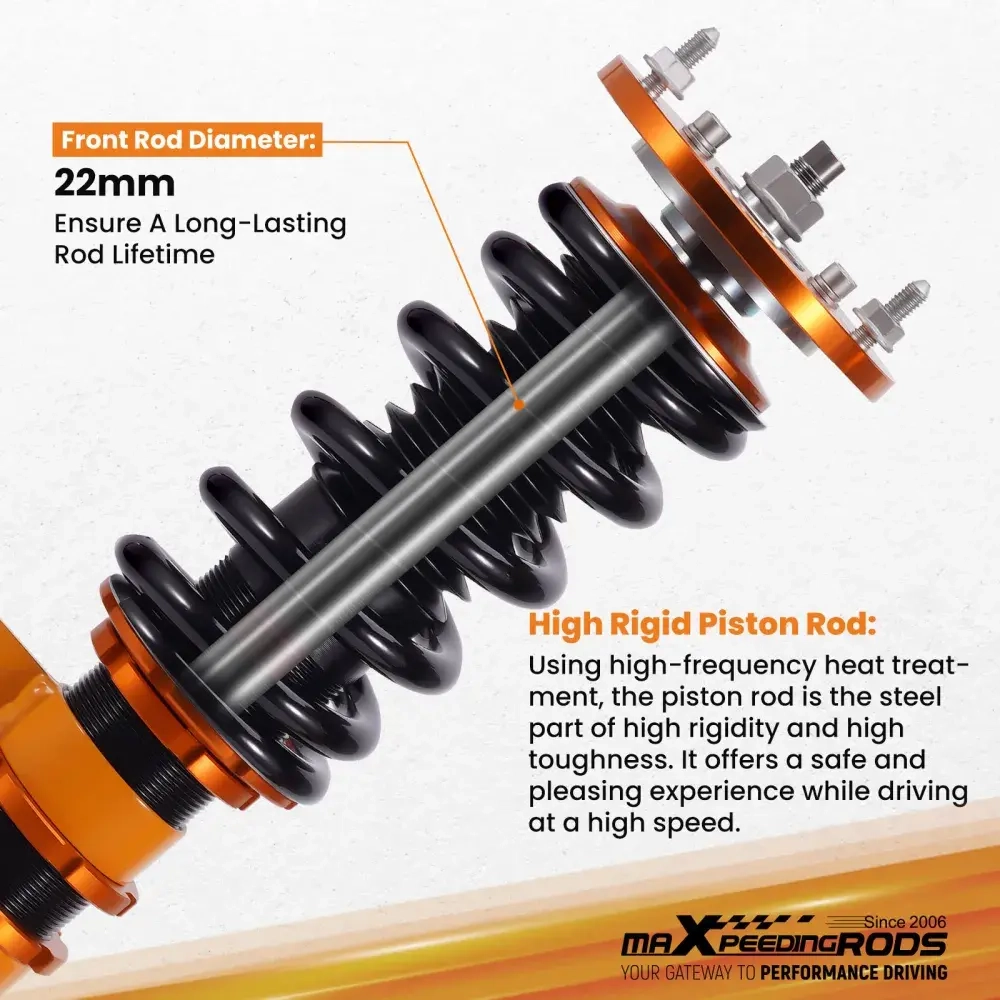 MaXpeedingrods Coilover Lowering Kit подходит для автомобиля BMW E39 525i 530i 540i 5 Series 95-03