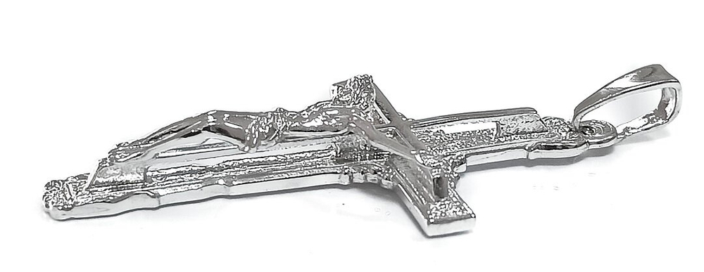 Ювелирный крест из серебра