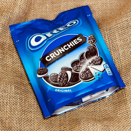 Печенье «Oreo» Crunchy Bites Original с ванильным кремом, 110 грам, Германия