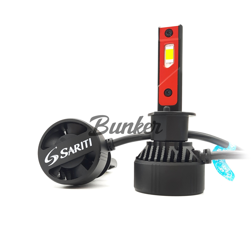 Светодиодные автомобильные LED лампы Sariti Y1 H1 5500K,12V