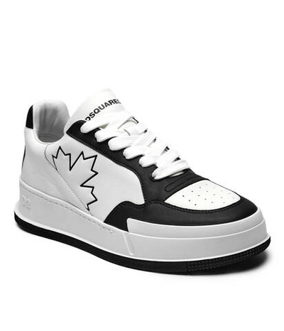 Кожаные кроссовки canadian Dsquared2 - белый(SNM0373 01507620)