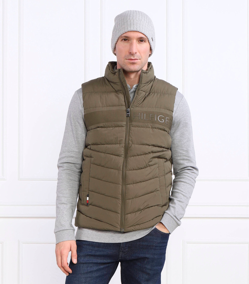 безрукавка Tommy Hilfiger - зеленый(MW0MW29018)