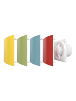 Вентилятор накладной QUADRO D100 обр.клапан тяг.выкл. ERA