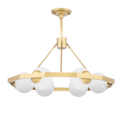 Люстра Cloyd KARASS C6 / Ø76 см - латунь (арт.10138)