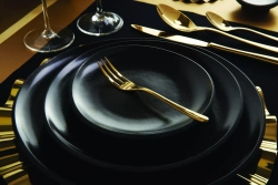 Sambonet - Набор из 6 вилок Taste PVD Gold / артикул   52553GA5  / GTIN 8014808166716