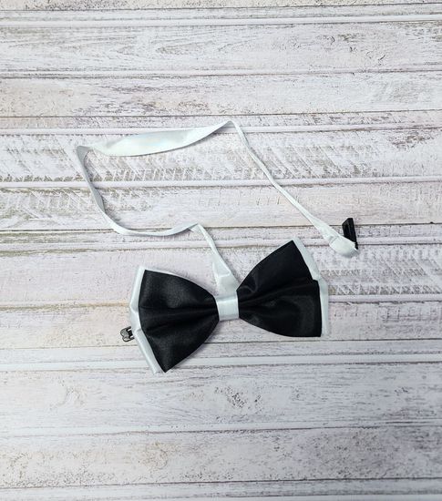 Галстук бабочка классика, лайм глянец